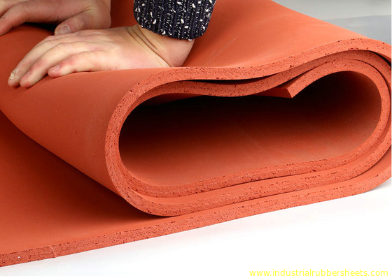 1 - hoja de la espuma del silicón de 10m m de x 1 - del 1.5m x 10m, forro 3M adhesivo Gule de la hoja de la esponja del silicón