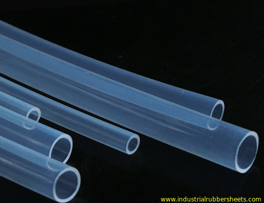 Manguera transparente del silicón de la categoría alimenticia, tubo del silicón, tubería del silicón