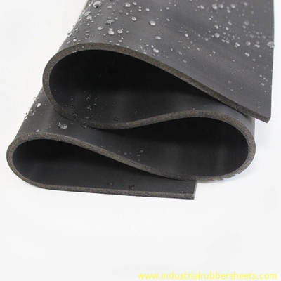 Hoja de goma de la esponja de la hoja de la espuma del silicón de la hoja de la esponja del silicón con Grey Color negro blanco rojo