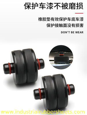 Almohadilla de goma para parachoques de coche con absorción de impactos antisísmicos para gato, con tamaño personalizable