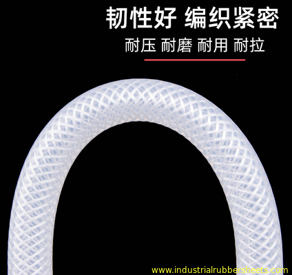 Se trata de una tubería de silicona trenzada, un tubo trenzado de silicona, un tubo de silicona, un tubo de silicona.
