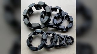 Araña de acoplamiento de goma NM