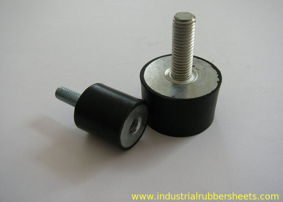 Galvanized Metal + Rubber Shock Mounts with 40-60 Shore A Hardness and ISO9001 & TS16949 Certification