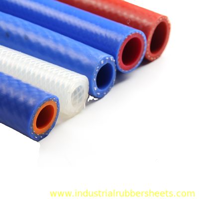 Flexible Braided Silicone Heater Hose with Polyester Braid Reinforced for High Temperature Resistance