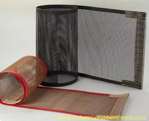 Up To 260°C Temperature Resistant Non-Stick PTFE Mesh Belt Microwave Safe for Industrial Applications