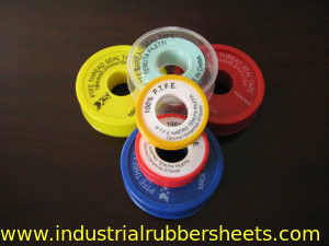 Good Performance PTFE Gasket Tape , PTFE Adhesieve Tape for Pipe Linking