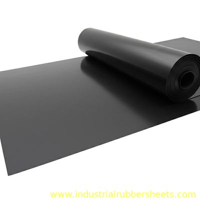 Black PTFE Coated Fiberglass Fabric with High Break Down Voltage and Non Stick Surface for Industrial Use