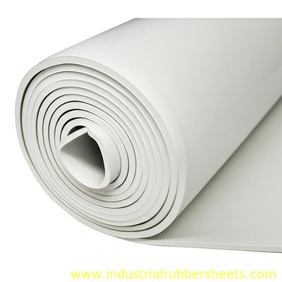 Food Grade White Nitrile Rubber Sheet with 70 Shore A Hardness for Industrial Seals