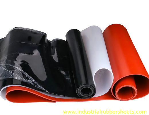 Durable High Temperature Rubber Sheet with Compression Set ≤15%, Tear Strength ≥25N/mm, and Acid Resistance for Industrial Use
