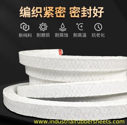 Good resilience PTFE Packing combining abrasion resistant durability and good sealing for sealing in industrial equipment