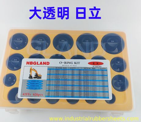 Oil Weather Chemical Resistant NBR FKM Excavator O Ring Kit Hydraulic Seal Set for Heavy Duty Applications