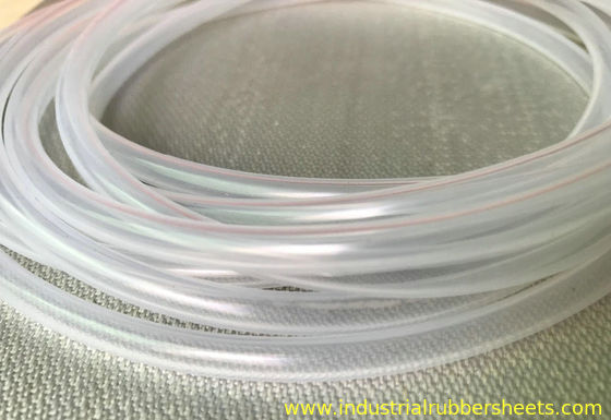Food Grade 7.5Mpa Tensile Strength Silicone Tube Without Smell for Air and Water