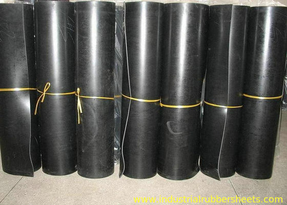 Non-Toxic Colorful Industrial Rubber Sheet with 1.0 mm - 100 mm Thickness and Tensile Strength 2-12Mpa