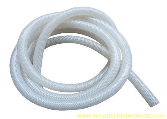 Polyester Braid Reinforced Silicone Braided Hose with High Temperature Resistance and Food Grade Without Smell