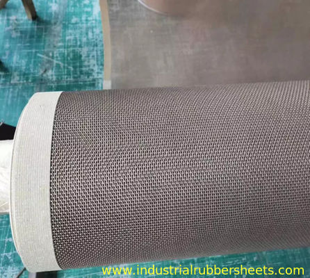 Freezer Safe PTFE Mesh Belt with Bullnose Joint and High Tensile Strength for Industrial Applications