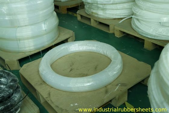 Industrial Grade White Moulded PTFE Tube with 100% Virgin PTFE Material and Smooth Surface