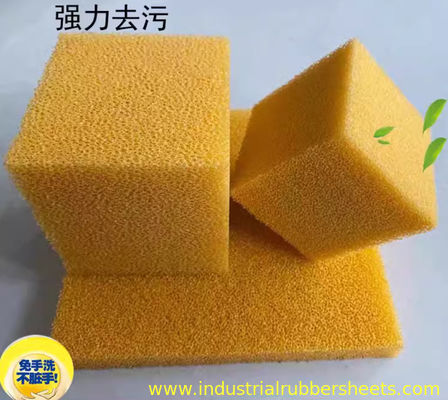 Hoja de esponja de goma de silicona virgen de célula abierta con alta elasticidad y excelente resistencia química