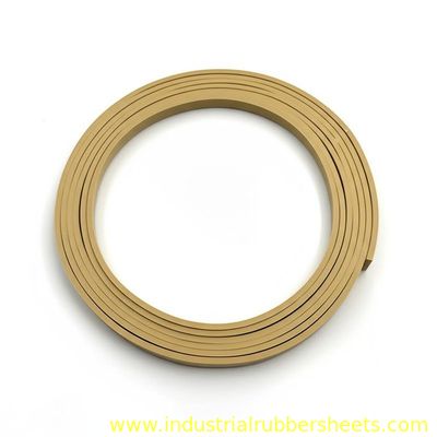 Food Grade EPDM Rubber Gasket Pollution Free with Beige and White Colors for Pharmaceutical and Food Industries