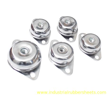 Montaje de choque de caucho de grado industrial con superficie lisa y caucho de alta tracción para amortiguar las vibraciones