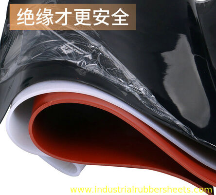 Resistencia a la tracción 7.0-12.0Mpa Hoja de goma de silicona de grado industrial Resistencia a la rotura 26-42Nmm Material flexible duradero