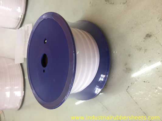 White Color Food Grade PTFE Gasket Tape with One Side Adhesive for Industrial Seal