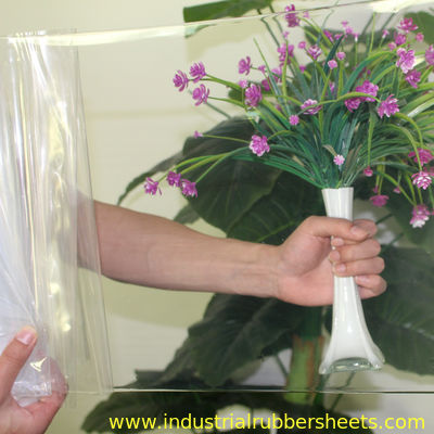 Transparent Food Grade Silicone Rubber Sheet with 7.5Mpa Tensile Strength