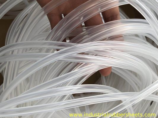 Tubo y manguera de silicona transparente de grado alimenticio curado con platino para aplicaciones de alta temperatura