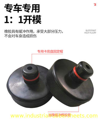 Pad de caucho para absorción de golpes y protección de pintura de coche negro certificado ISO9001