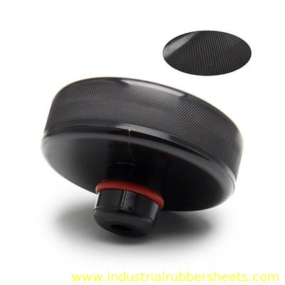 Pad Jack de caucho negro para la aplicación de Jack de automóvil con absorción de golpes